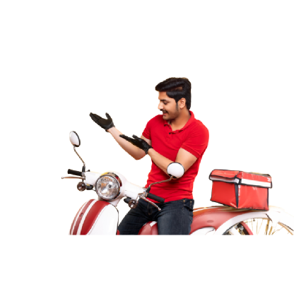 Delivery rider